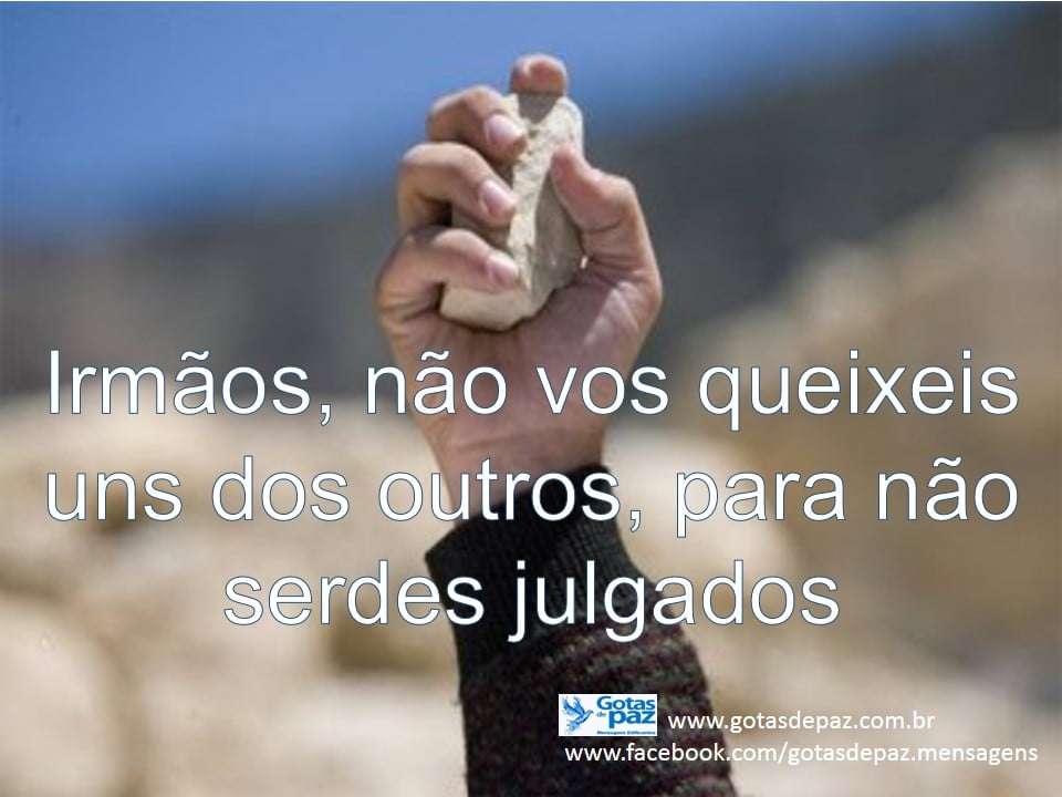 Nas palavras - Gotas de PazGotas de Paz